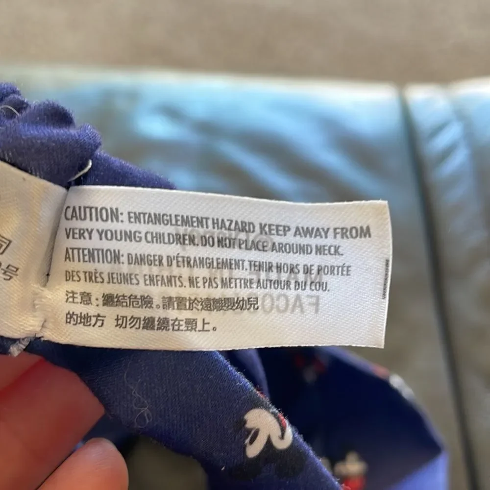 DISNEY kids Mickey Mouse navy blue headband